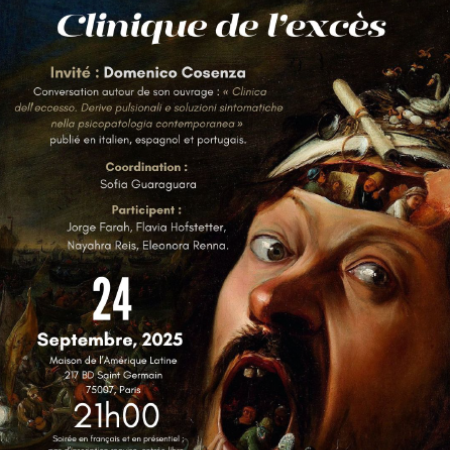 immagine evento presentazione libro Clinica dell'eccesso Parigi