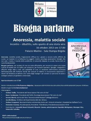 Anoressia Milano - due incontri con Kliné - FIDA Milano