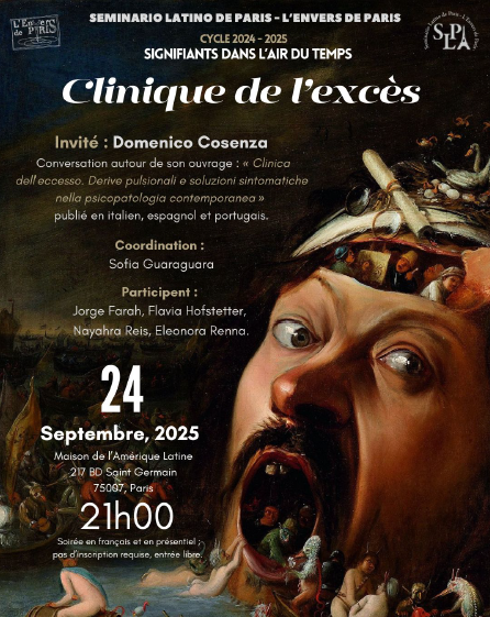 immagine evento presentazione libro Clinica dell'eccesso Parigi